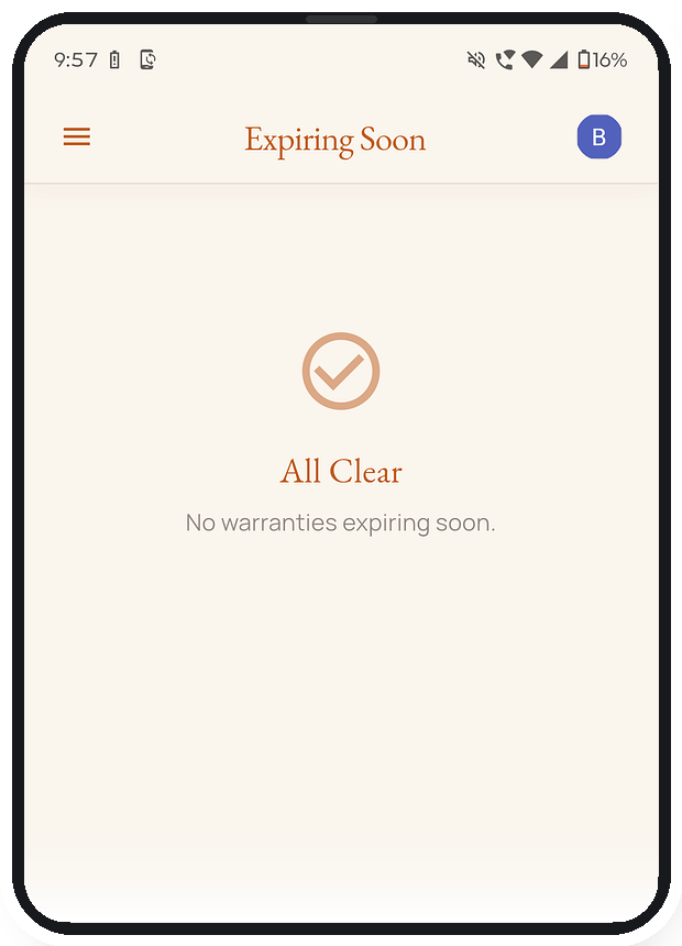 GoodRemi reminders screen